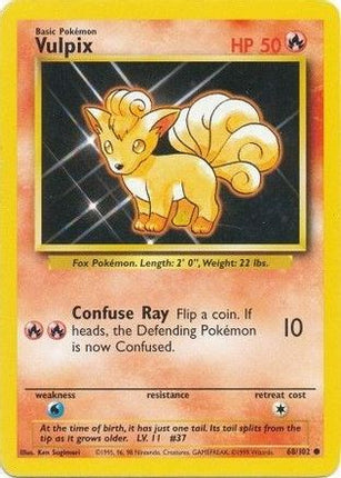 Vulpix - 68/102 [Base Set]