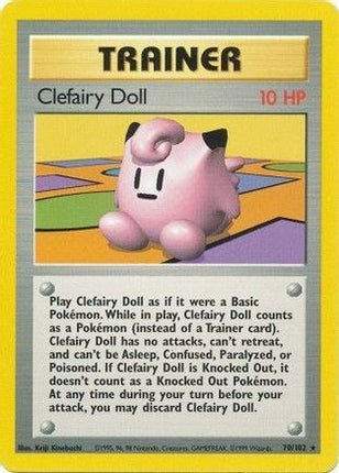Clefairy Doll - 70/102 [Base Set]