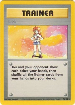 Lass - 75/102 [Base Set]