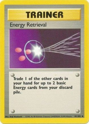 Energy Retrieval - 81/102 [Base Set]