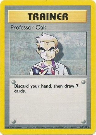 Professor Oak - 88/102 [Base Set]