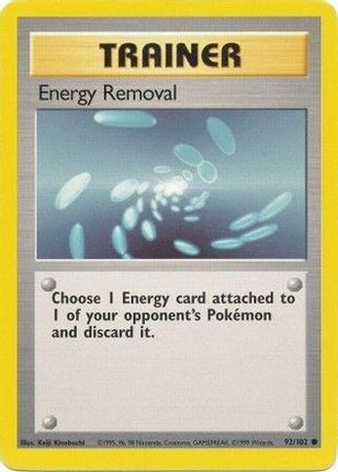 Energy Removal - 92/102 [Base Set]