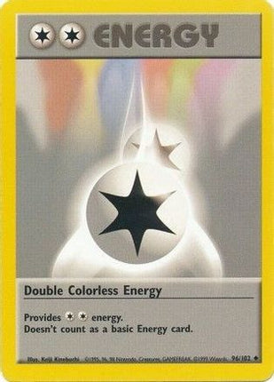Double Colorless Energy - 96/102 [Base Set]