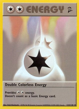 Double Colorless Energy - 124/130 [Base Set 2]