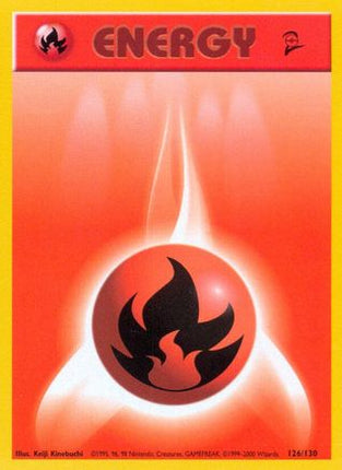 Fire Energy - 126/130 [Base Set 2]