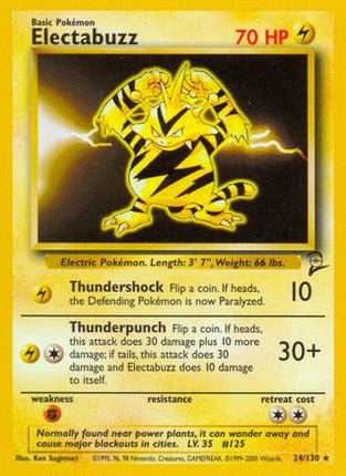 Electabuzz - 24/130 [Base Set 2]