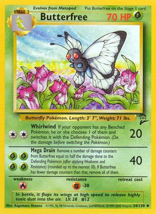 Butterfree - 34/130 [Base Set 2]