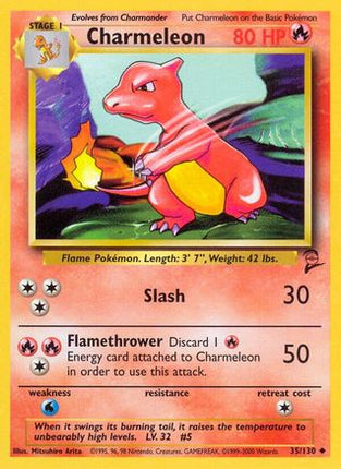Charmeleon - 35/130 [Base Set 2]