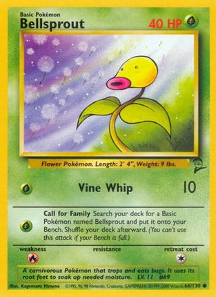 Bellsprout - 66/130 [Base Set 2]