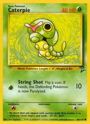 Caterpie - 68/130 [Base Set 2]