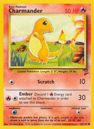 Charmander - 69/130 [Base Set 2]