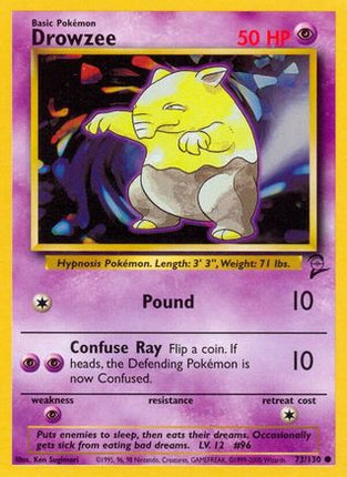 Drowzee - 73/130 [Base Set 2]