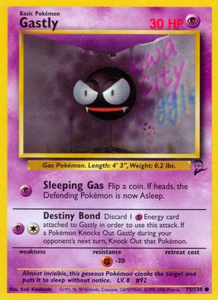 Gastly - 75/130 [Base Set 2]