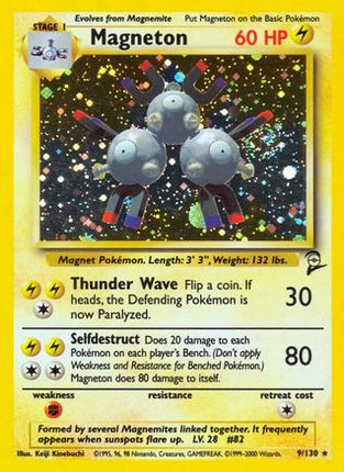 Magneton - 9/130 [Base Set 2] Holofoil