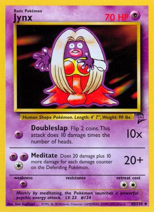 Jynx - 45/130 [Base Set 2]