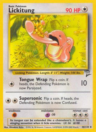 Lickitung - 48/130 [Base Set 2]