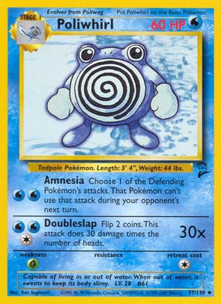 Poliwhirl - 57/130 [Base Set 2]