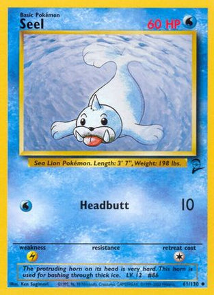 Seel - 61/130 [Base Set 2]