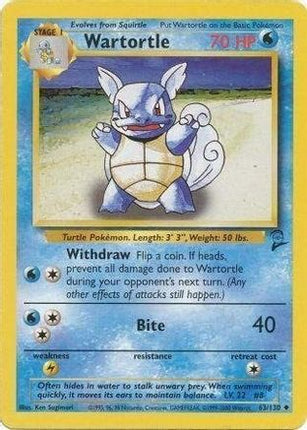 Wartortle - 63/130 [Base Set 2]