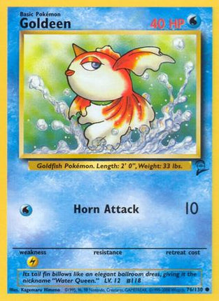 Goldeen - 76/130 [Base Set 2]