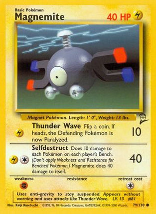 Magnemite - 79/130 [Base Set 2]