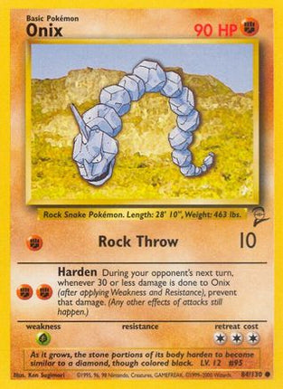 Onix - 84/130 [Base Set 2]