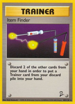Item Finder - 103/130 [Base Set 2]