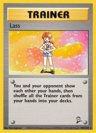 Lass - 104/130 [Base Set 2]