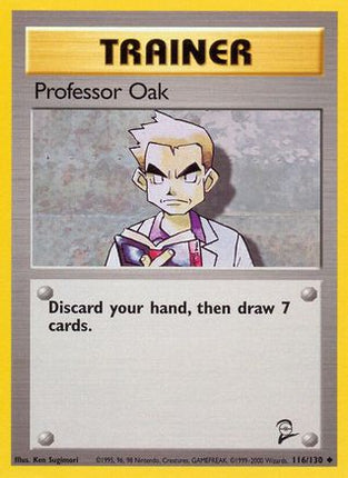 Professor Oak - 116/130 [Base Set 2]