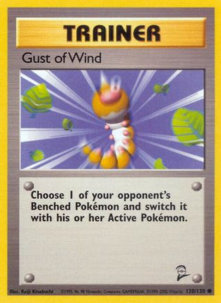 Gust of Wind - 120/130 [Base Set 2]