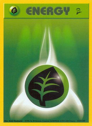 Grass Energy - 127/130 [Base Set 2]