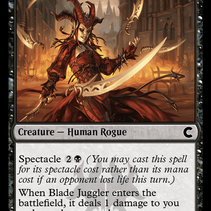 Blade Juggler [Ravnica: Clue Edition]
