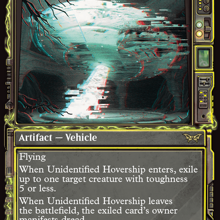 Unidentified Hovership (Showcase) [Duskmourn: House of Horror] Foil