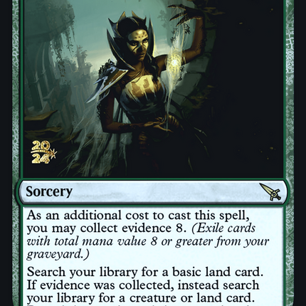 Analyze the Pollen [Murders at Karlov Manor Promos] Prerelease Foil