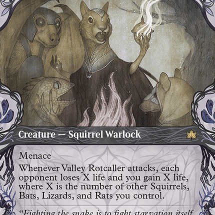 Valley Rotcaller (Showcase) [Bloomburrow] Foil
