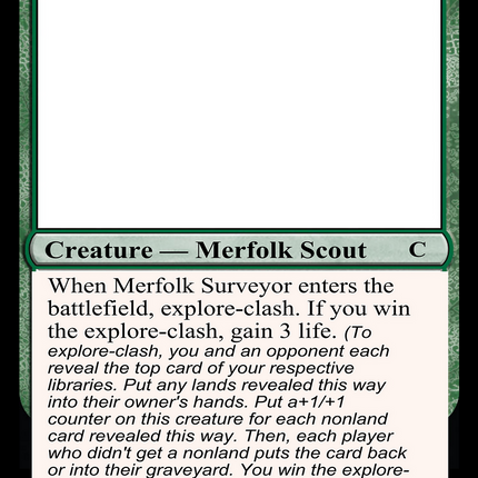 Merfolk Surveyor [Unknown Event]