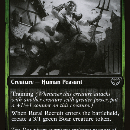 Rural Recruit [Innistrad: Double Feature]