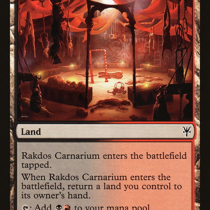 Rakdos Carnarium [Duel Decks: Sorin vs. Tibalt]