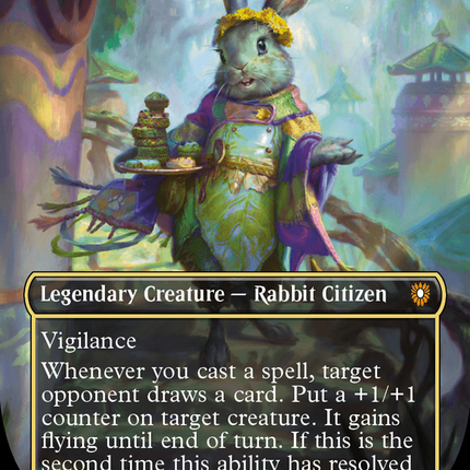Ms. Bumbleflower (Borderless) [Bloomburrow Commander] Foil