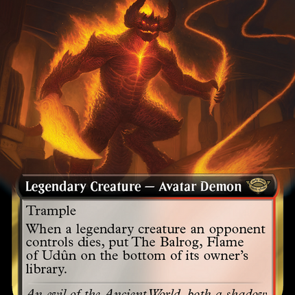 The Balrog, Flame of Udûn (Extended Art) [The Lord of the Rings: Tales of Middle-earth]