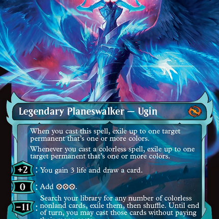 Ugin, Eye of the Storms (Showcase) [Tarkir: Dragonstorm] Foil
