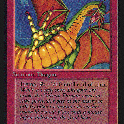 Shivan Dragon [Intl. Collectors' Edition]