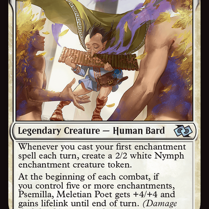 Psemilla, Meletian Poet [Foundations Jumpstart]