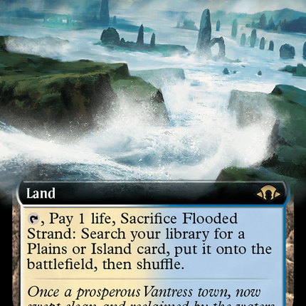 Flooded Strand (Extended Art) [Modern Horizons 3]