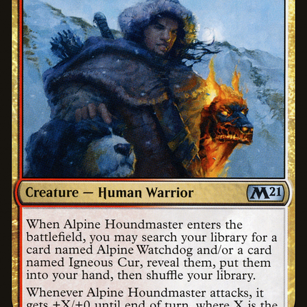 Alpine Houndmaster [Core Set 2021]