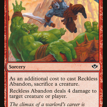 Reckless Abandon [Duel Decks: Speed vs. Cunning]