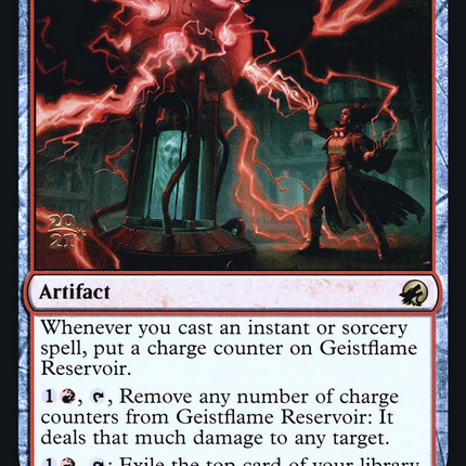 Geistflame Reservoir [Innistrad: Midnight Hunt Promos] Prerelease Foil