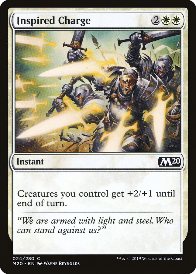 Inspired Charge [Core Set 2020]