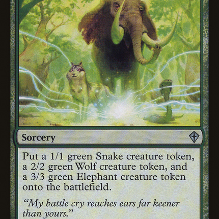 Bestial Menace [Worldwake]