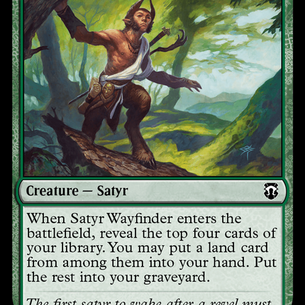Satyr Wayfinder [Modern Horizons 3 Commander] Foil